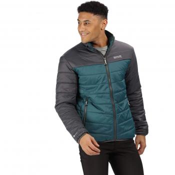 Regatta Freezeway Chamarra Aislante Ligera Repelente al Agua Color Deep Teal Magnet Hombre Relleno Medio Acolchada XL