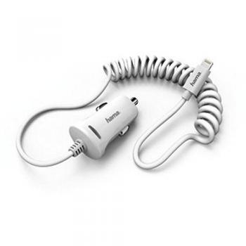 Hama Adattatore Caricabatterie Auto Lightning 2.4 A