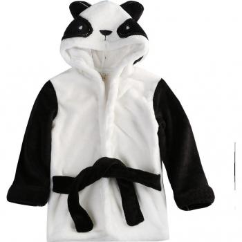 Serviette de bain infantile avec capuche animal