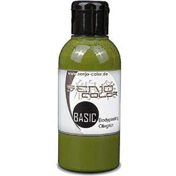 Pintura para Carnaval Senjo Color Basic 75 ml Verde Oliva