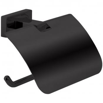 Porte-rouleau design basculant avec couvercle noir