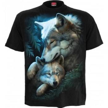 T-shirt Noir Unisexe Amour de Maman