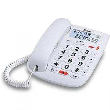 Teléfono Alcatel CORDED TMax20 blanco