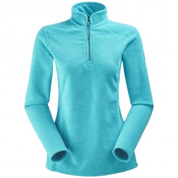 Eider Glad 1/2zip 2 W Sweat Femme, Blue Morpho, L