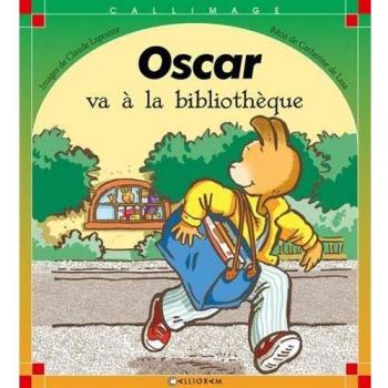 Oscar va à la bibliothèque