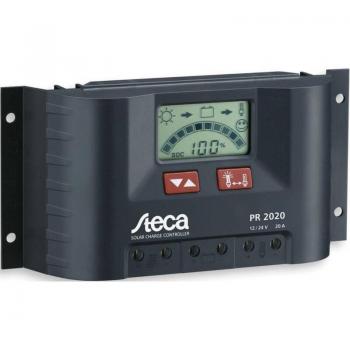 Régulateur Solaire Steca PR 2020 12 V, 24 V 20 A PWM