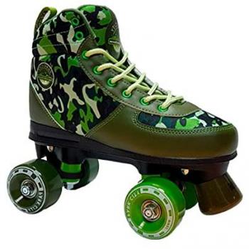 Pattini a Rotelle per Bambini Hanny Verde Mimetico 37/38