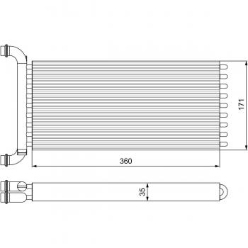 Valeo Scambiatore 811521 per Interni