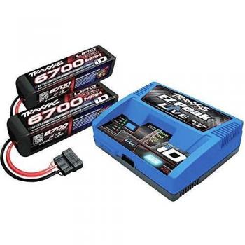 Traxxas EZ Peak Live Ladegerät mit zwei TRX2993GX Akkus