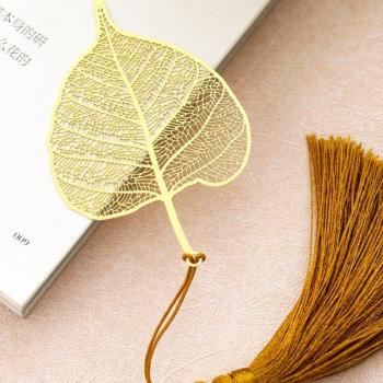 Chinese Style Leaf Bookmark