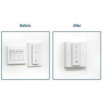 Homegoo Dimmable Via Smart Wireless Device or Dimmer Switch for EU/UK Standard