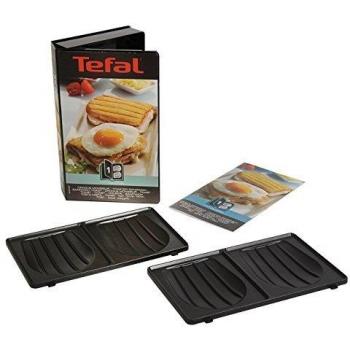 Tefal XA8001 No.1 Sandwichplatten-Set Schwarz
