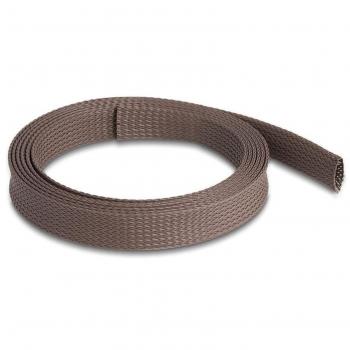 DeLock Kabelschlauch, nagerfest, 2 m x 19 mm, Braun