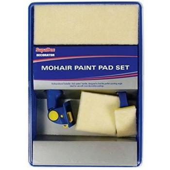 SupaDec 5-Piece DIY Mohair Paint Pad Refill Set