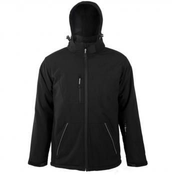 SOLS Men’s Durable Rock Soft Shell Outerwear – Black XL