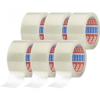 Tesa Ruban adhésif transparent 66 m x 50 mm