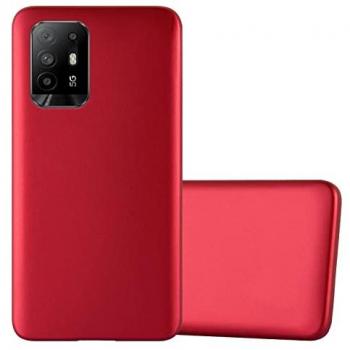 Protezione Oppo A94 5G Custodia Metallo Rosso