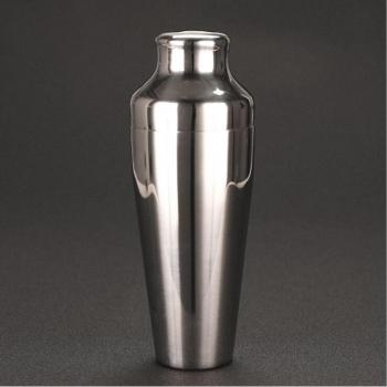 500 ml Edelstahlschale: Französischer Cocktail‑Shaker mit buntem Finish