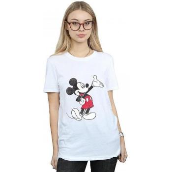 Mickey Mouse Retro Wave T-Shirt – Women's White