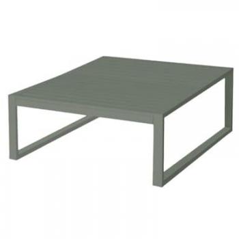 Mesa Basse Io Aluminio 90 x 50 x 35 cm