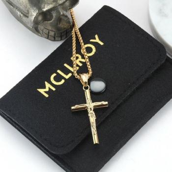 Men's Jesus Cross Jewelry with Chain