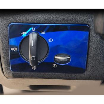 Color My Life Stainless Steel Headlight Knob Cover for Ford Focus 2 MK2 2005
