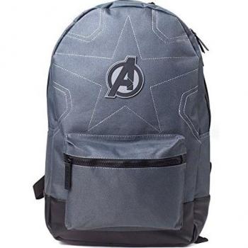 Grauer Avenger-Kinderrucksack von Difuzed
