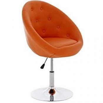 CLP Urban‑Lounge London – verstellbarer Clubsessel, hochwertige Polsterung, orange