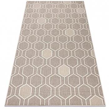 Rugsx Tappeto Spring Hexagon 80x150 cm in Corda