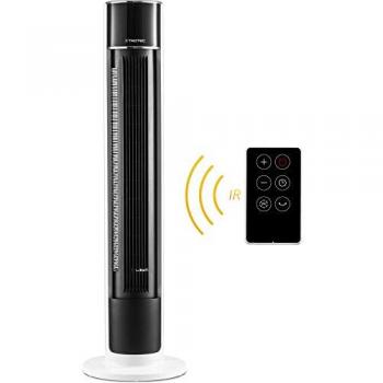 Ventilateur colonne design Trotec TVE 39 T avec télécommande et oscillation à 60° / 45 W