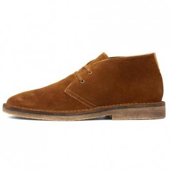 Camoscio beige stivaletti da uomo Samuel Hush Puppies