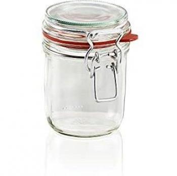 Leifheit Drahtbügelglas 370 ml Aufbewahrungsglas