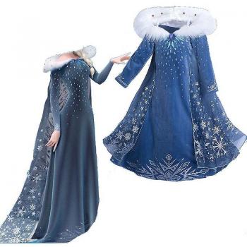 Costume de Fête Elsa Reine des Neiges pour Enfants