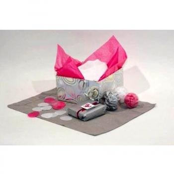 Sachet de papier de soie 8 feuilles vert bouteille