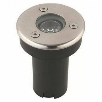 Set 10pz Faretto Ad Incasso LED 1W Esterno Segnapasso IP65 Bianco Caldo