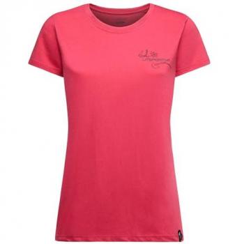 Tee‑shirt femme “Climb Flower” (rose) – La Sportiva