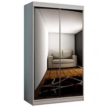 Armadio Bianco Dover 102 con Illuminazione LED