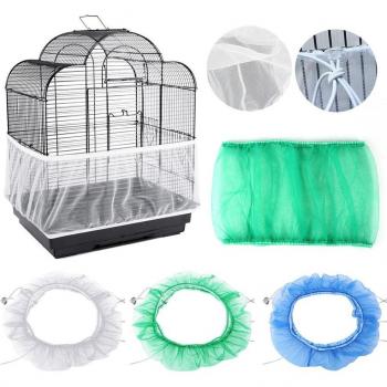 Easy Cleaning Bird Cage Cover with Seed Catcher