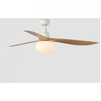 Ventilador de techo Outwood DC Bl-Ro con luz y protección IP44
