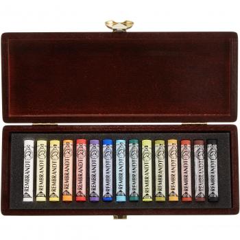 Coffret de pastels tendres