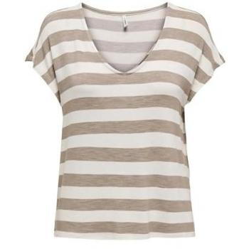 Donna Only Maglia Beige Elegante