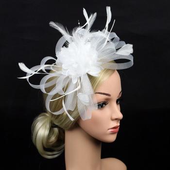Diadema de clip para bodas y carreras
