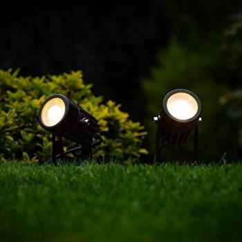 Atlas Radiant Solar Powered Spotlights (Set of 2)