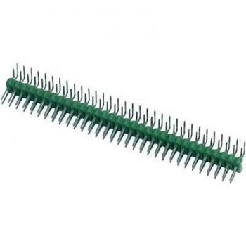 Barrette mâle double rangée AMPMODU 826634-8