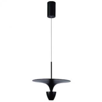 Moderner 9W LED-Kronleuchter schwarz 30x320x100Cm 4000K