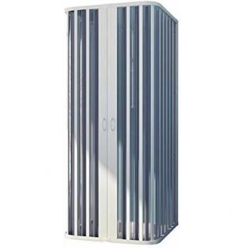 3‑Seiten-Falt-Dusche Idralite Nova – 70 × 80 cm, PVC, 185 cm