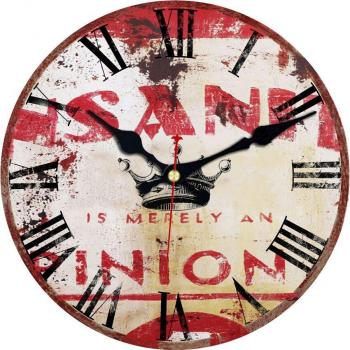 Reloj de Pared Vintage con Números Grandes