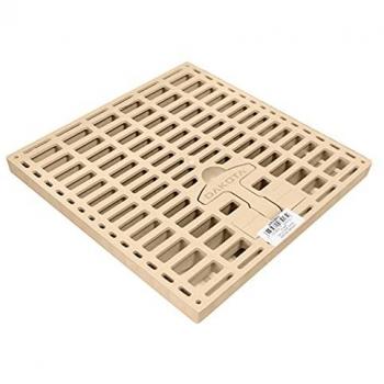 Grille de Regard Sable Jardibric 38 x 38 cm