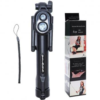 Selfie stick 3 en 1 avec trépied et télécommande sans fil