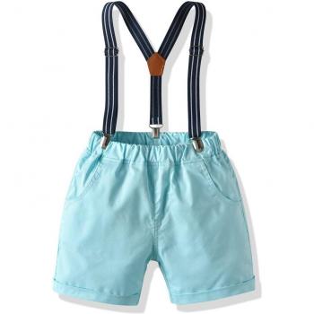 Cartoon Print Denim Overalls for Kids